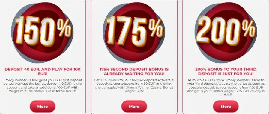 Jimmy winner casino